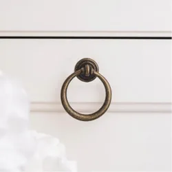 Compra POMO MUEBLE ZAMAK CUERO 42X50X15MM REI 7-3204.32 al mejor precio