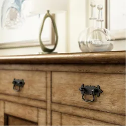 Compra TIRADOR MUEBLE HIERRO NEGRO 60X98X15MM REI 7-3541.66 al mejor precio