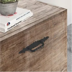 Compra TIRADOR MUEBLE HIERRO NEGRO 146X31X26MM REI 7.3545.66 al mejor precio