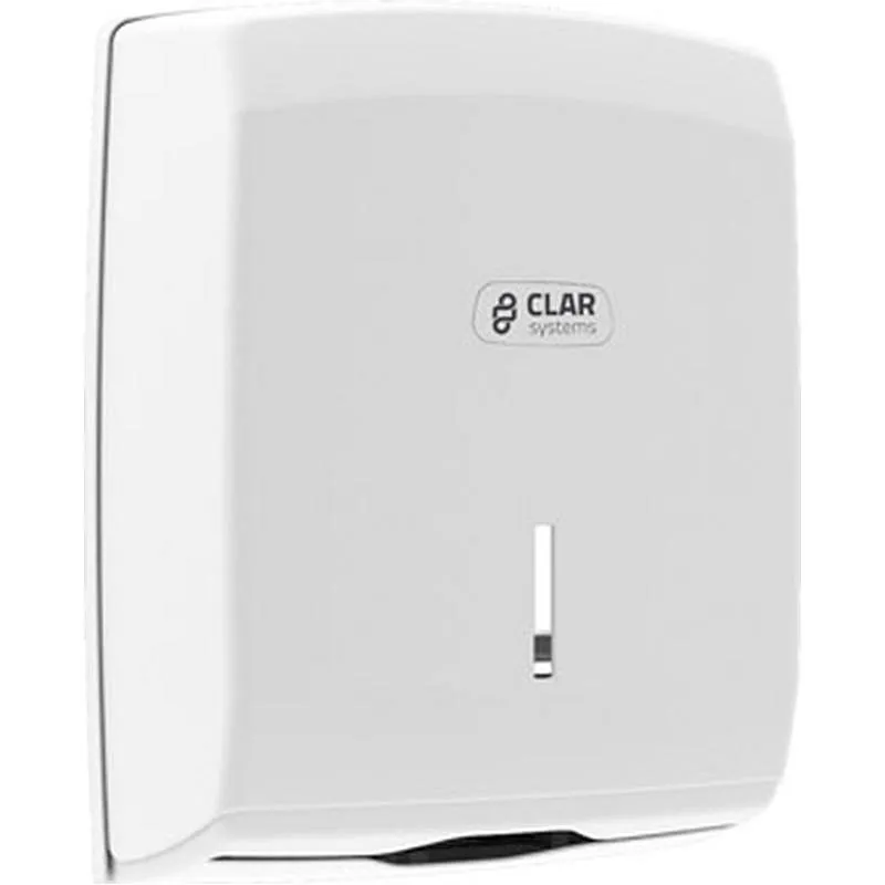 Compra DISPENSADOR TOALLAS Z 360 X 270 X 130 MM I-NOVA ABS BLANCO CLAR SYSTEMS T6100PB al mejor precio