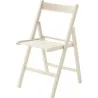 Compra SILLA PLEGABLE DE MADERA HAYA BLANCA AMBIT WHITE al mejor precio