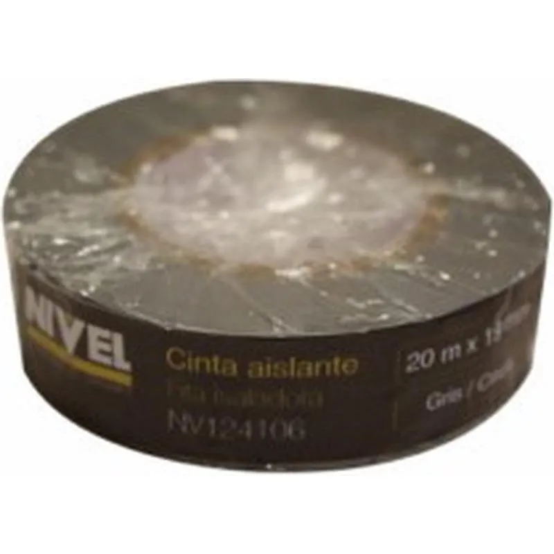 Compra CINTA AISL. 20MT X 19MM NIVEL PVC GR NV124106 NIVEL NV124106 al mejor precio