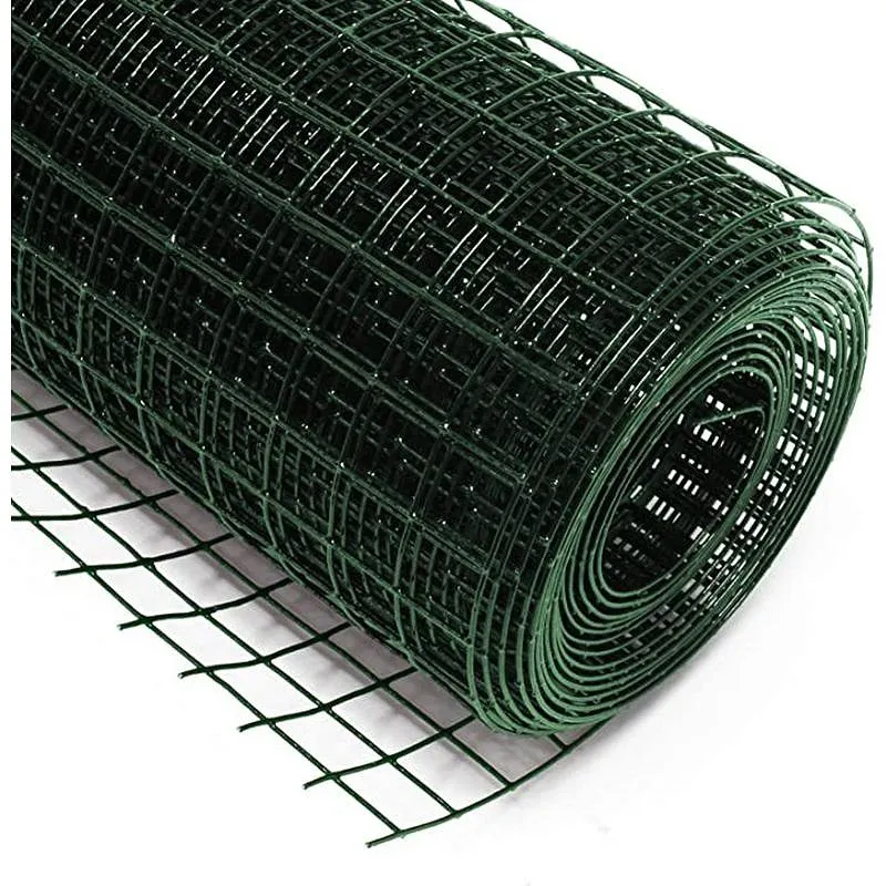 Compra MALLA ELECTROSOLDADA GALVANIZADA 19 X 19 X 0,7 MM 0,5 X 5 M PVC VERDE NIVEL NV124427 al mejor precio