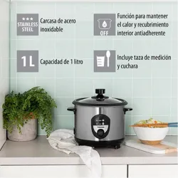 Compra ARROCERA 400 W 1 L 5 TAZAS TRISTAR RK-6126 al mejor precio