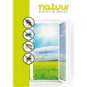 Compra MOSQUITERA VENTANA FIJA FIJACION TEXTIL 170X180 CM NEGRA NATUUR NT125771 al mejor precio