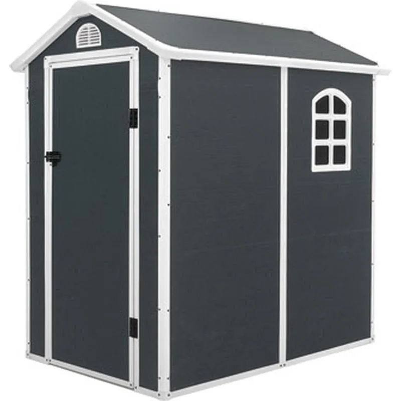 Compra CASETA RESINA NEW MARENA 130 X 190 X 203 CM ANTRACITA GARDIUM KSP38110/KSP38112 al mejor precio