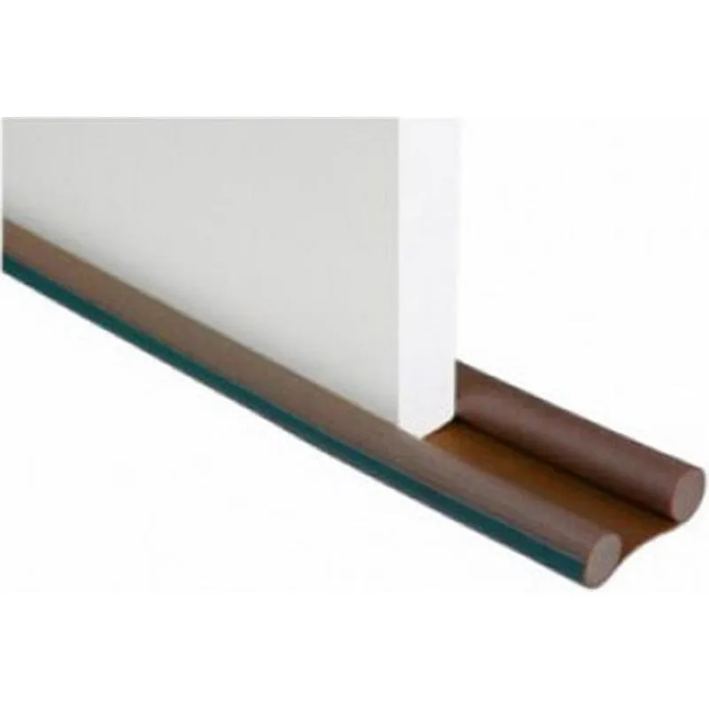 Compra BURLETE BAJO PUERTA DOBLE ROLLO PVC 95 CM MARRON KYLATE VH126396 al mejor precio