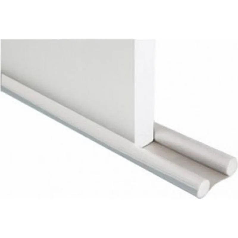 Compra BURLETE BAJO PUERTA DOBLE ROLLO PVC 97 CM BLANCO KYLATE VH126398 al mejor precio