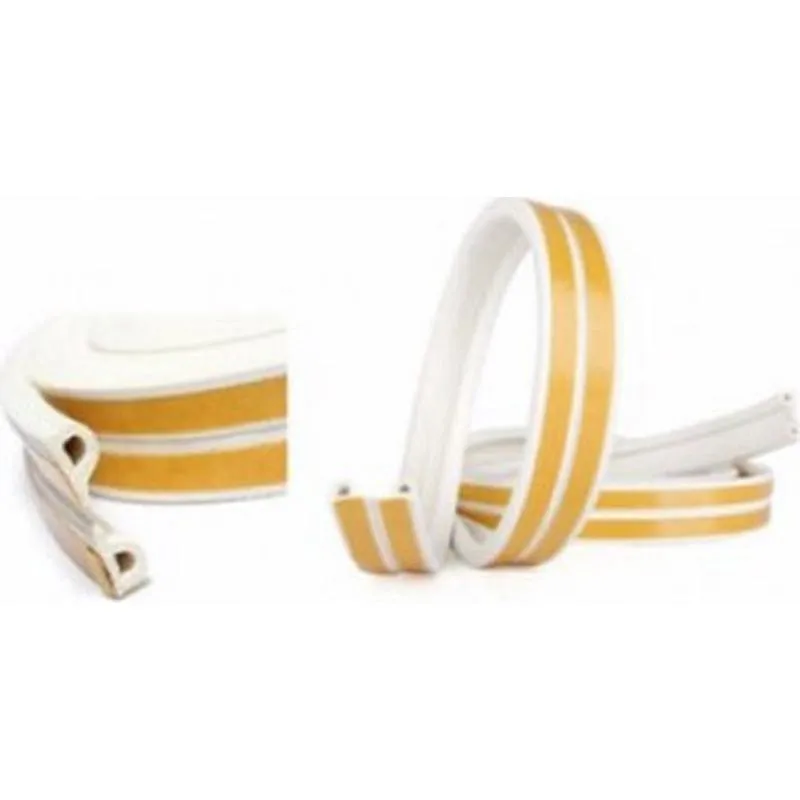 Compra BURLETE PUERTA/VENTANA ADHESIVO CAUCHO P 9 MM X 6 M BLANCO KYLATE VH126402 al mejor precio