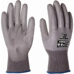 Compra GUANTE ANTICORTE PFG RECUBIERTO POLIURETANO CATTER 5 TALLA 7 3L WX-020 al mejor precio