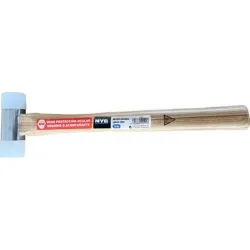 Compra MARTILLO CABEZA NYLON 30 MM MANGO MADERA NIVEL NV127840 al mejor precio