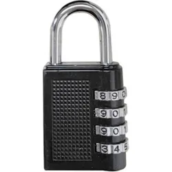 Compra CANDADO COMBINACION PROGRAMABLE NIVEL 40MM NEGRO 79X40X16MM NIVEL NV128203 al mejor precio