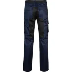 Compra PANTALON POLIESTER / ALGODON 240 GR SOLID MATCH NAVY / NEGRO TALLA 54 VELILLA 103020B 61/0 54 al mejor precio