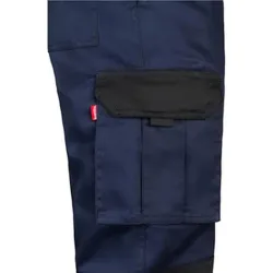 Compra PANTALON POLIESTER / ALGODON 240 GR SOLID MATCH NAVY / NEGRO TALLA 54 VELILLA 103020B 61/0 54 al mejor precio