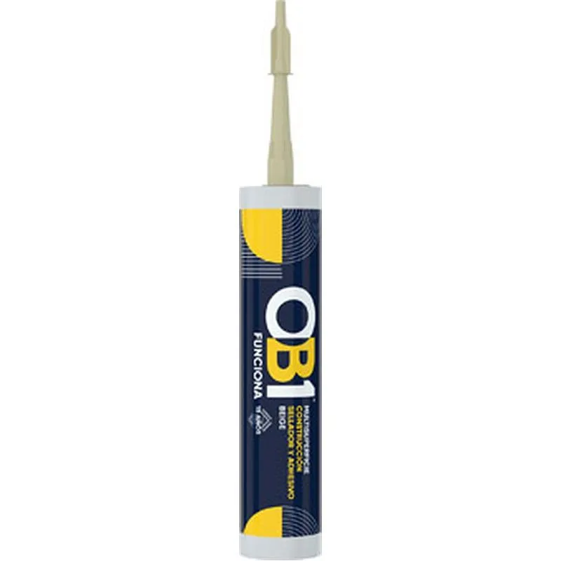 Compra ADHESIVO SELLADOR MULTISUPERFICIE OB1 290 ML BEIGE OB1 PSOB1SC290BE al mejor precio
