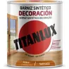Compra BARNIZ SINTETICO DECORACION SATINADO 750 ML ROBLE TITANLUX M11100234/5809408 al mejor precio