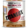 Compra BARNIZ SINTETICO DECORACION SATINADO 750 ML NOGAL TITANLUX M11100334/5809410 al mejor precio