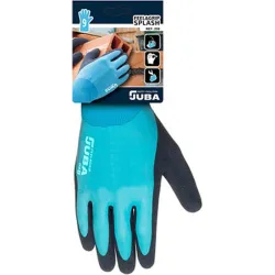 Compra GUANTE POLIESTER DOBLE RECUBRIMIENTO LATEX FEEL & GRIP SPLASH TALLA 8 JUBA H259/8 al mejor precio