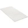 Compra ALFOMBRA DE BAÑO 72X36 CM ANTIDESLIZANTE DIAMOND SBS/CAUCHO BLANCO TATAY 5513101 al mejor precio