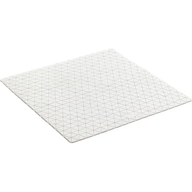 Compra ALFOMBRA DE BAÑO 54X54 CM ANTIDESLIZANTE DIAMOND SBS/CAUCHO BLANCO TATAY 5513201 al mejor precio