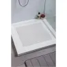 Compra ALFOMBRA DE BAÑO 54X54 CM ANTIDESLIZANTE DIAMOND SBS/CAUCHO BLANCO TATAY 5513201 al mejor precio