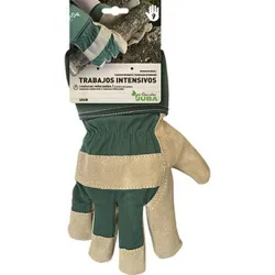 Compra GUANTE PIEL SERRAJE VACUNO Y LONA TUFF TALLA 9 JUBA HG404B/9 al mejor precio