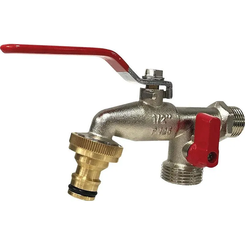 Compra GRIFO JARD CURVO DOBLE SALIDA LAT PLA AQC AQUACONTROL G6600 al mejor precio