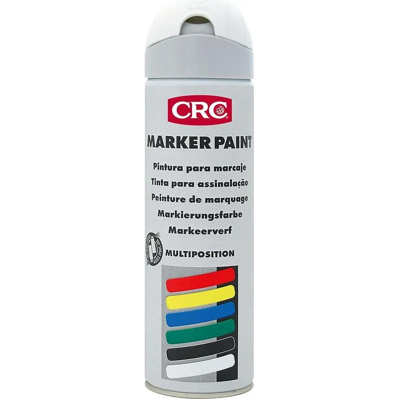 Compra MARCADOR DE PINTURA PARA OBRAS MARKERPAINT 500 ML BLANCO CRC 1030049 al mejor precio