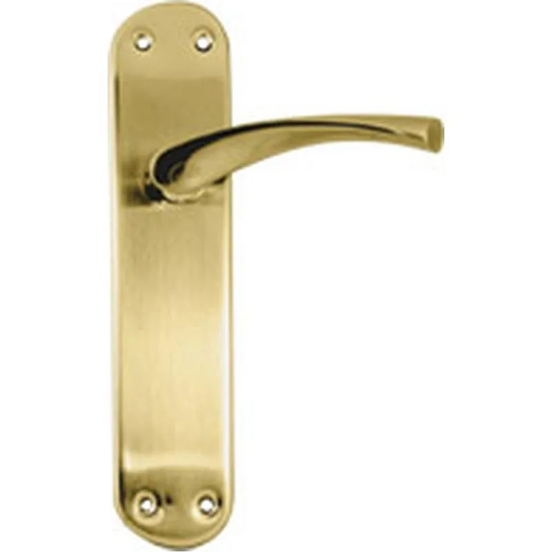 Compra MANILLA 707 PLACA ANCHA ACERO/ALUMINIO (JUEGO) 70X280MM LATON SATINADO MICEL 7078 al mejor precio