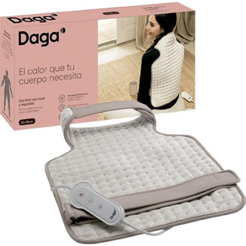 Compra ALMOHADILLA ELECTRICA CERVICAL ESPALDA 52 X 38 CM DAGA 16869 al mejor precio