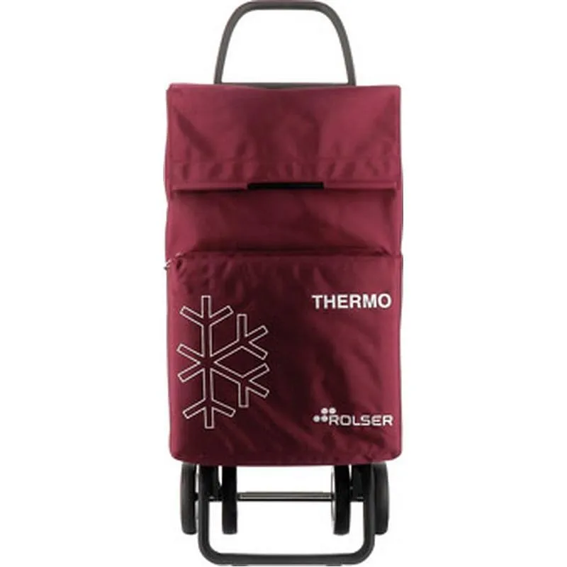 Compra CARRO COMPRA TERMO XL 4 RUEDAS TERMO FRESH MF 4 GRANATE ROLSER TER060 BURDEOS al mejor precio