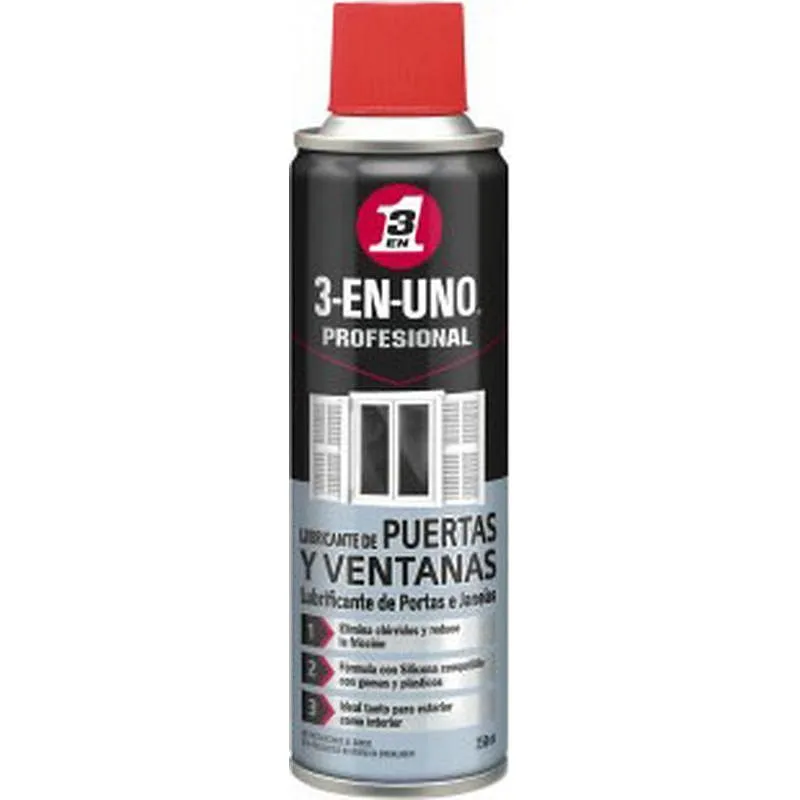 Compra ACEITE LUBRICANTE PUERTAS Y VENTANAS PROFESIONAL 250 ML WD-40 34495 al mejor precio