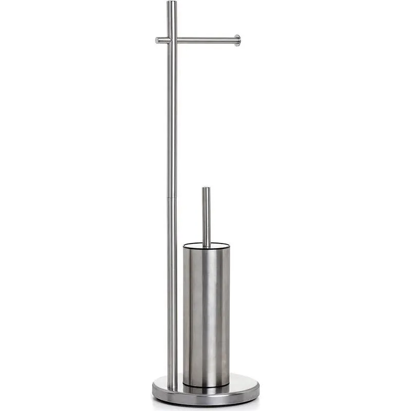 Compra PORTARROLLO Y ESCOBILLA BAÑO WC 205 X 745 X 205 MM AC MOMOPIE TATAY 4439500 al mejor precio