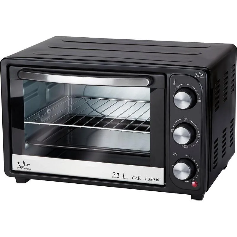 Compra HORNO SOBREMESA 21L 1380W NEGRO JATA HN921 al mejor precio