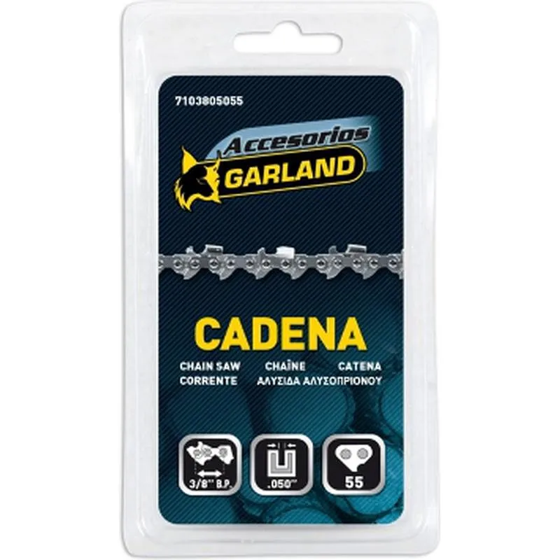 Compra CADENA MOTOSIERRA 55 ESLABONES E-340/40 GARLAND 7103805055 al mejor precio