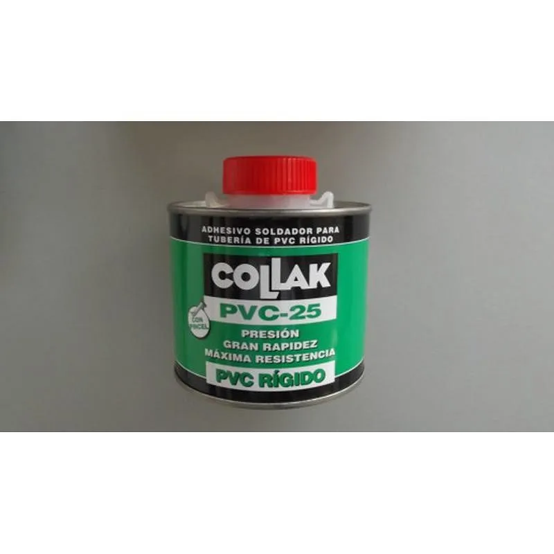 Compra ADHESIVO PVC-25 PRESION TAPON PINCEL 250 ML COLLAK 200250TP al mejor precio