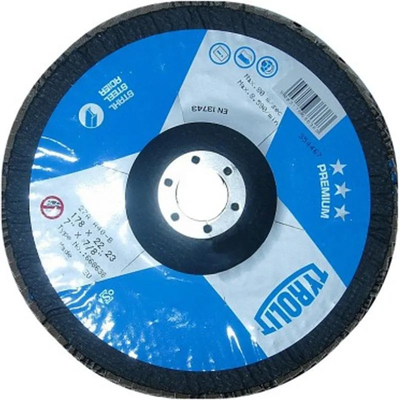 Compra DISCO LAM 178 MM GRANO 040 COR. A40B TYROLIT TYROLIT 668638 al mejor precio