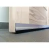 Compra BURLETE BAJO PUERTA ADHESIVO CEPILLO ALUMINIO 92 CM PLATA BUECASA 127490 al mejor precio
