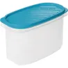 Compra CONTENEDOR ALIMENTOS OVALADO TOPFLEX 1,2 L TURQUESA TATAY 1163100 al mejor precio