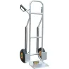 Compra CARRETILLA ALMACEN ALUMINIO PALA FIJA RUEDA NEUMATICA 200KG-117X30X46CM AYERBE 580820 al mejor precio