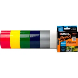 Compra CINTA AMERICANA BRICO 10 M X 50 MM NEGRO MIARCO 10705 al mejor precio