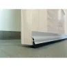 Compra BURLETE BAJO PUERTA ADHESIVO LABIO ALUMINIO 105 CM PLATA BUECASA 128350 al mejor precio
