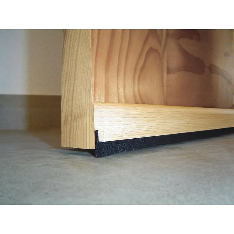 Compra BURLETE BAJO PUERTA ADHESIVO CEPILLO MADERA 91,5 CM ROBLE BUECASA 127390 al mejor precio