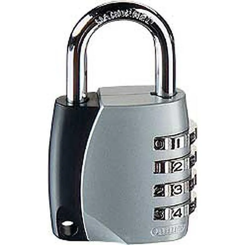 Compra CANDADO COMBINACION 155/40 PROGRAMABLE 40MM GRIS ABUS 155/40 al mejor precio