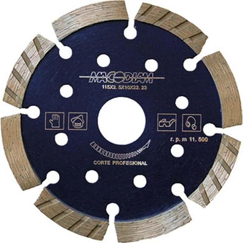 Compra DISCO CORTE G.OBRA 115X2,5X12 MM DIAM MACODIAM MACODIAM MA35T-115 al mejor precio