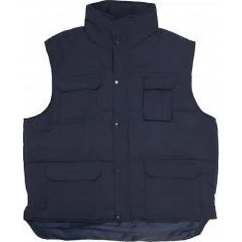 Compra CHALECO MULTIBOLSILLOS ACOLCHADO AZUL MARINO TALLA L VELILLA 108_61_L al mejor precio