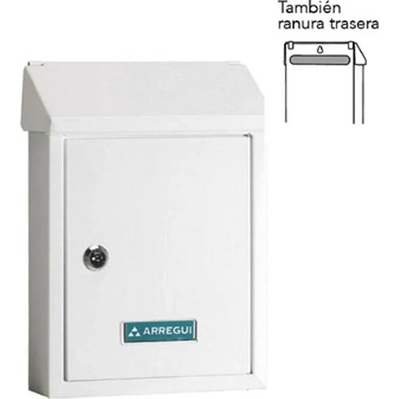 Compra BUZON EXTERIOR ACERO SMART BLANCO ARREGUI E5721 al mejor precio