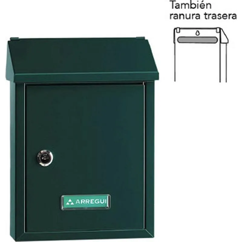 Compra BUZON EXTERIOR ACERO SMART VERDE ARREGUI E5723 al mejor precio