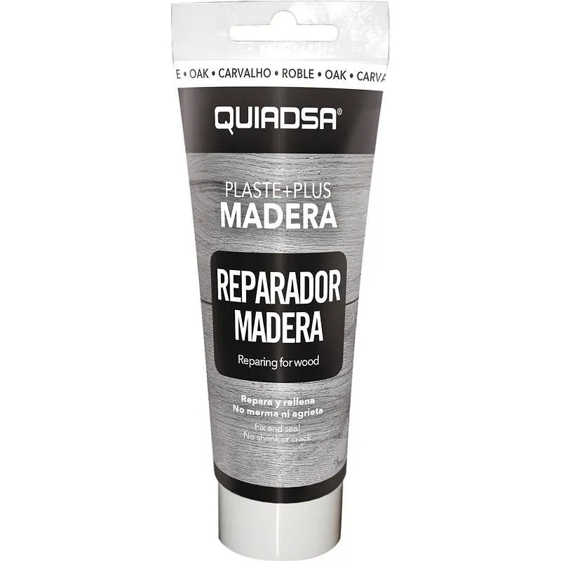 Compra MASILLA REPARACION MADERA PLASTE+PLUS 100 ML ROBLE QUIADSA 52502230 al mejor precio