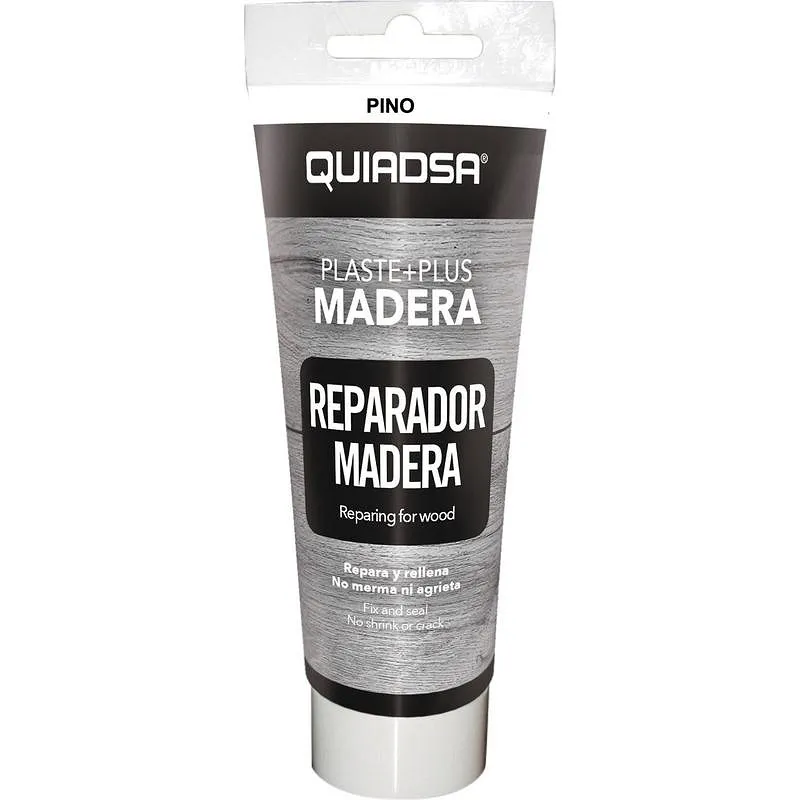 Compra MASILLA REPARACION MADERA PLASTE+PLUS 100 ML PINO QUIADSA 52502231 al mejor precio